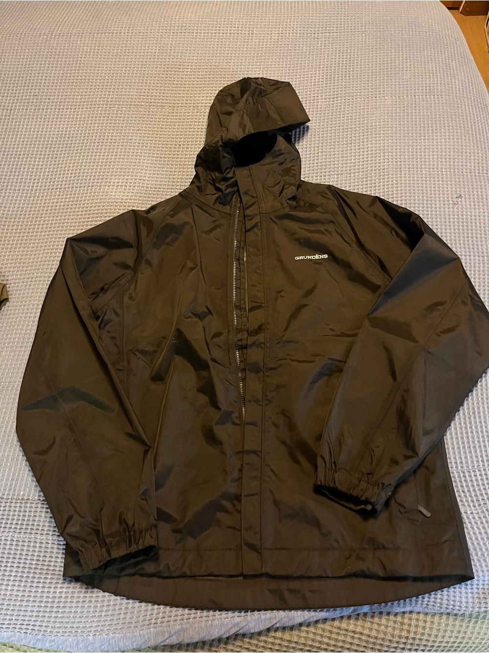 Men’s Black Grundens Waterproof Jacket